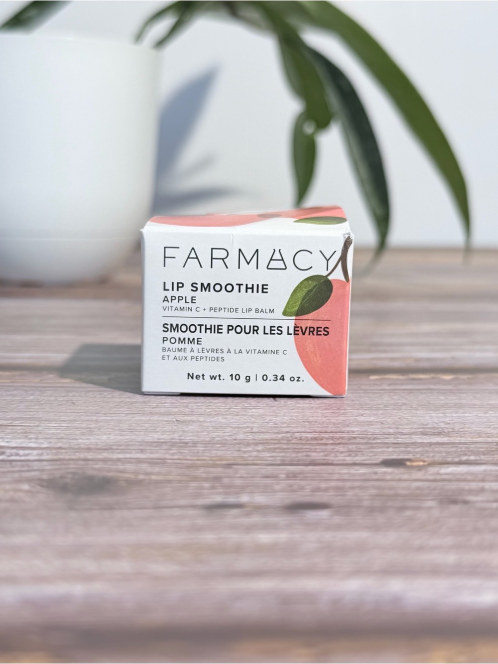 Farmacy Lip Smoothie Apple Lip Balm